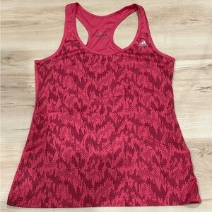 Adidas Fuchsia Graphic Tank Top
